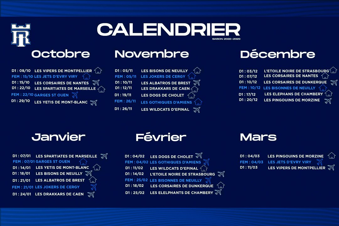 calendrier les remparts de tours